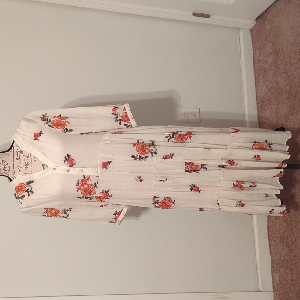 Floral casual dress